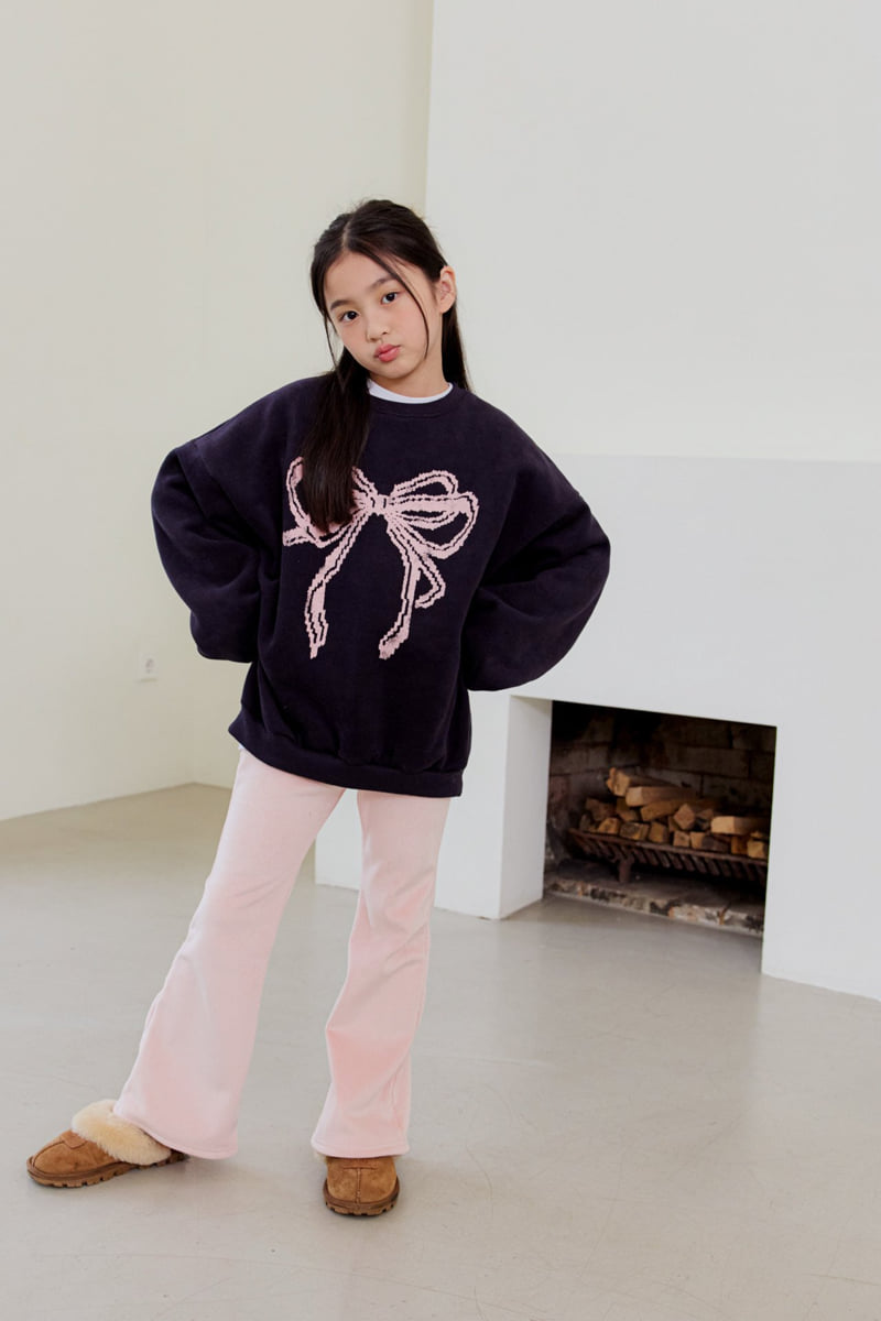 Dore Dore - Korean Children Fashion - #childofig - Mink Velour Jeggings - 9
