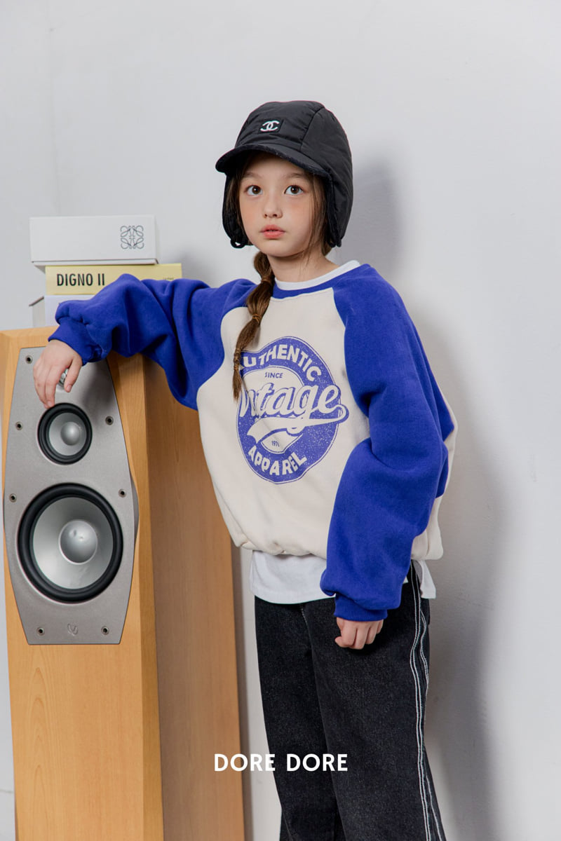 Dore Dore - Korean Children Fashion - #childofig - Vintage Fleece Sweatshirt - 10