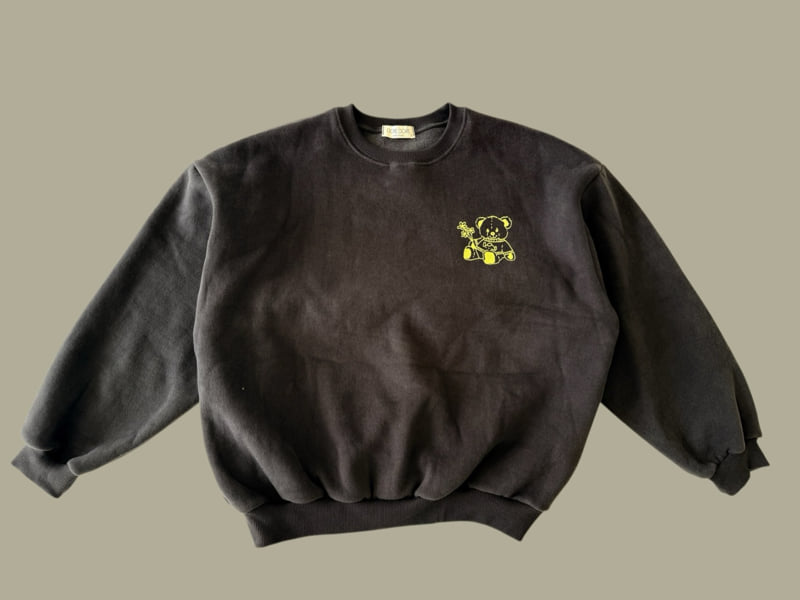 Dore Dore - Korean Children Fashion - #childofig - Flower Bear Fleece Sweatshirt - 3