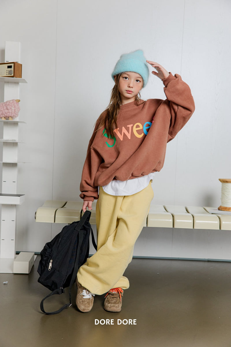 Dore Dore - Korean Children Fashion - #childrensboutique - Sweet Fleece Sweatshirt - 12