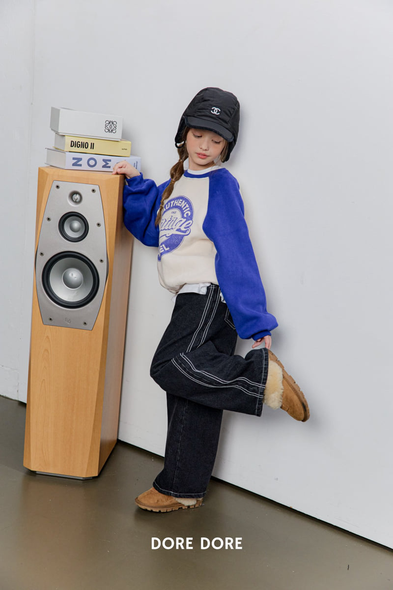 Dore Dore - Korean Children Fashion - #childrensboutique - Vintage Fleece Sweatshirt - 11