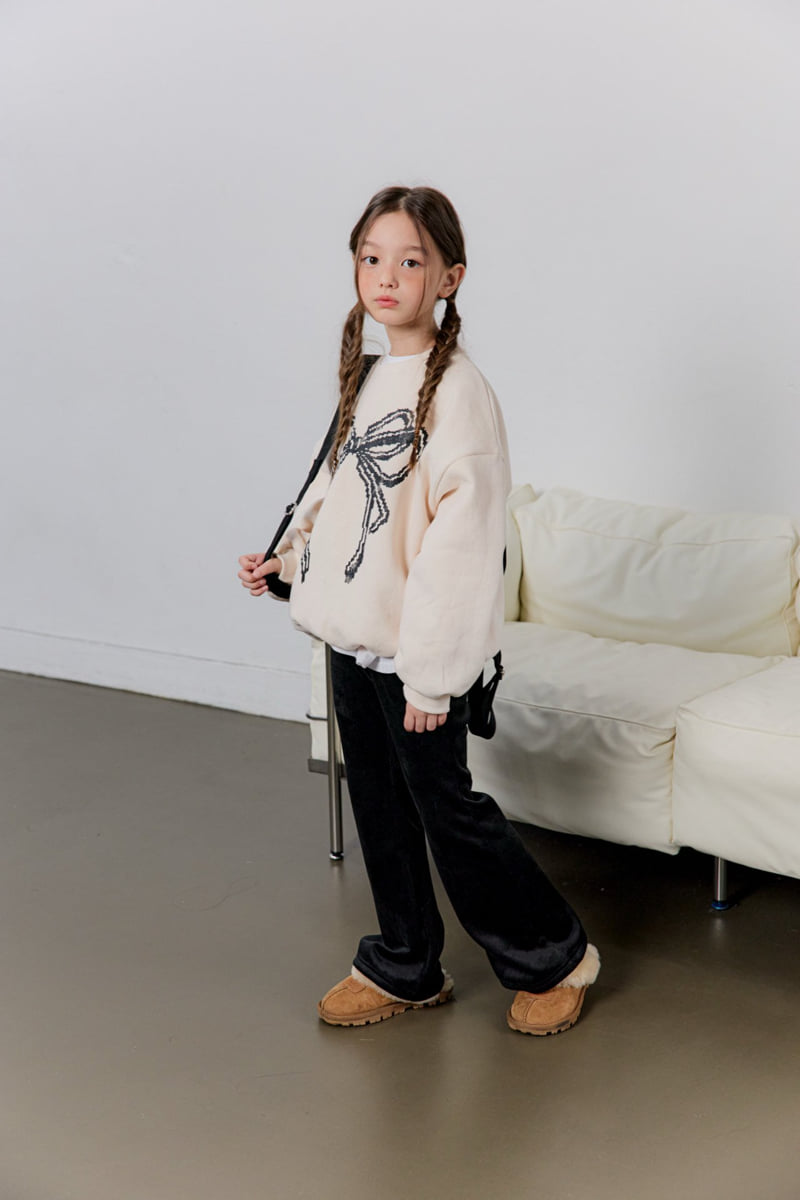 Dore Dore - Korean Children Fashion - #discoveringself - Mink Velour Jeggings - 12