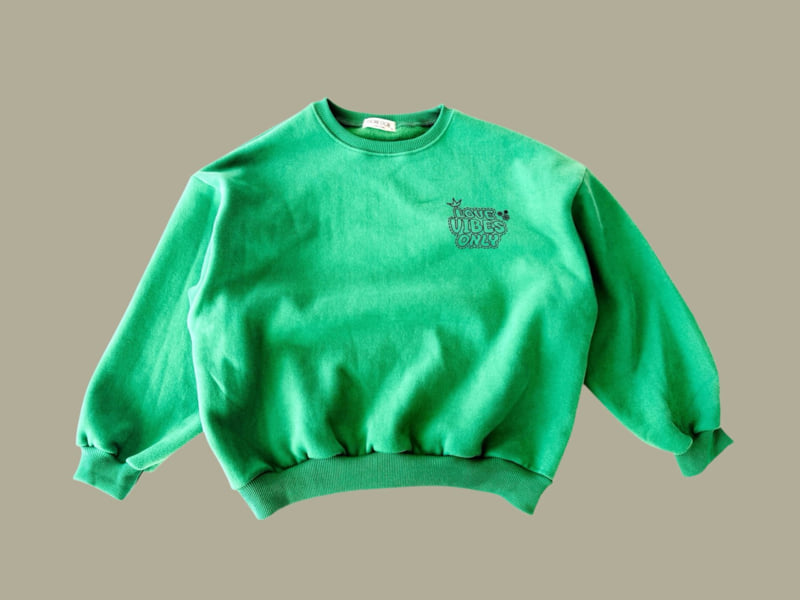 Dore Dore - Korean Children Fashion - #discoveringself - Love Vibe Fleece Sweatshirt - 5