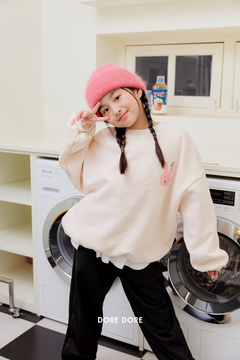 Dore Dore - Korean Children Fashion - #discoveringself - Rabbit Fleece Sweatshirt - 7