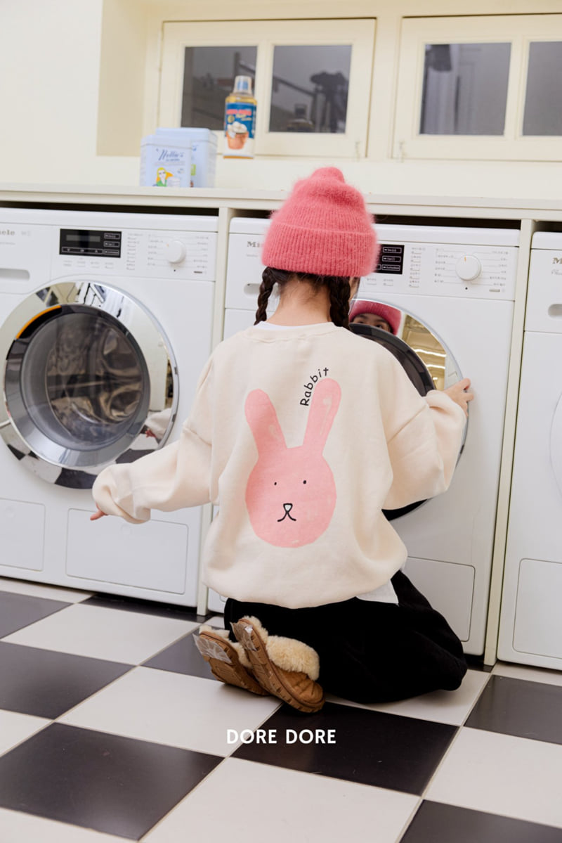Dore Dore - Korean Children Fashion - #fashionkids - Rabbit Fleece Sweatshirt - 8