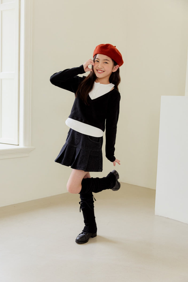 Dore Dore - Korean Children Fashion - #kidsshorts - Tennis Mink Skirt Pants - 9