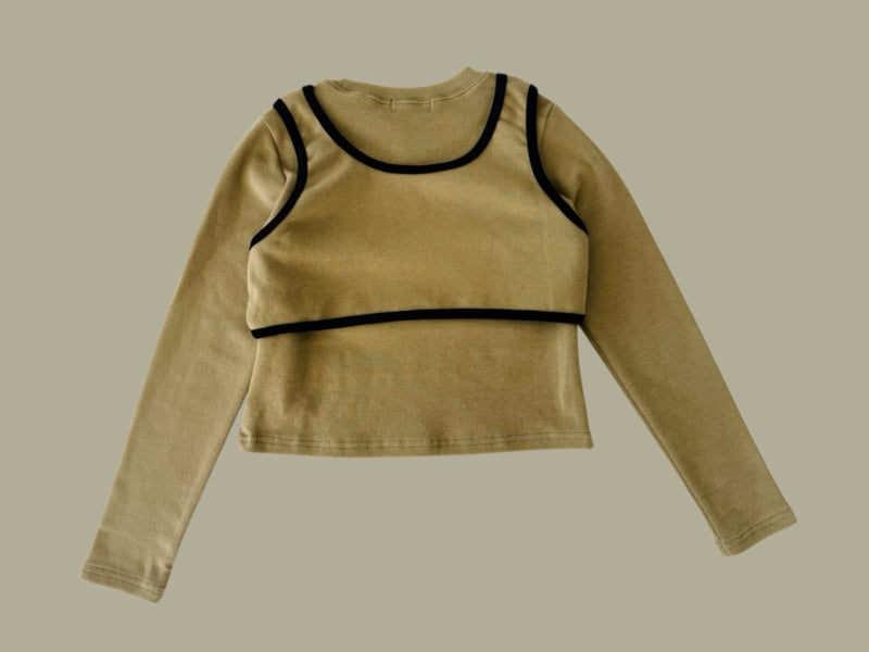 Dore Dore - Korean Children Fashion - #kidsstore - Binding Layered Tee - 6