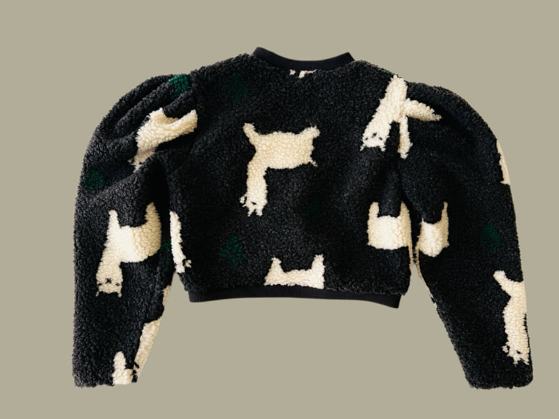 Dore Dore - Korean Children Fashion - #kidsstore - Teddy Puff Cardigan - 4