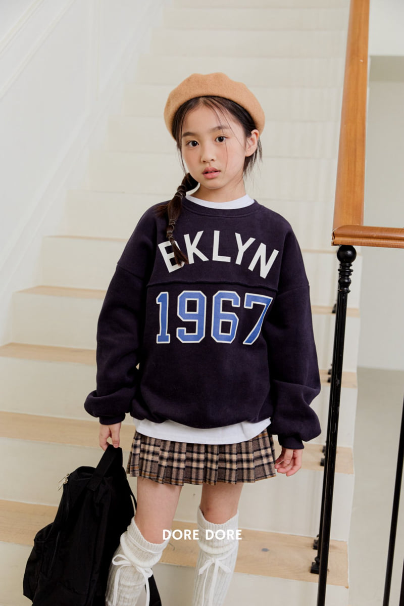 Dore Dore - Korean Children Fashion - #kidzfashiontrend - BK Line Fleece Sweatshirt - 7