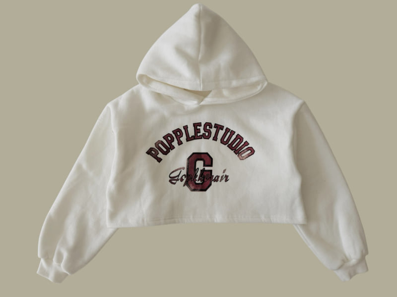 Dore Dore - Korean Children Fashion - #kidzfashiontrend - G Crop Hoodie Sweatshirt - 5