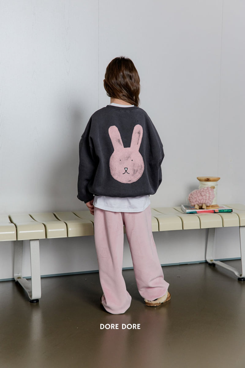 Dore Dore - Korean Children Fashion - #kidzfashiontrend - Rabbit Fleece Sweatshirt - 11