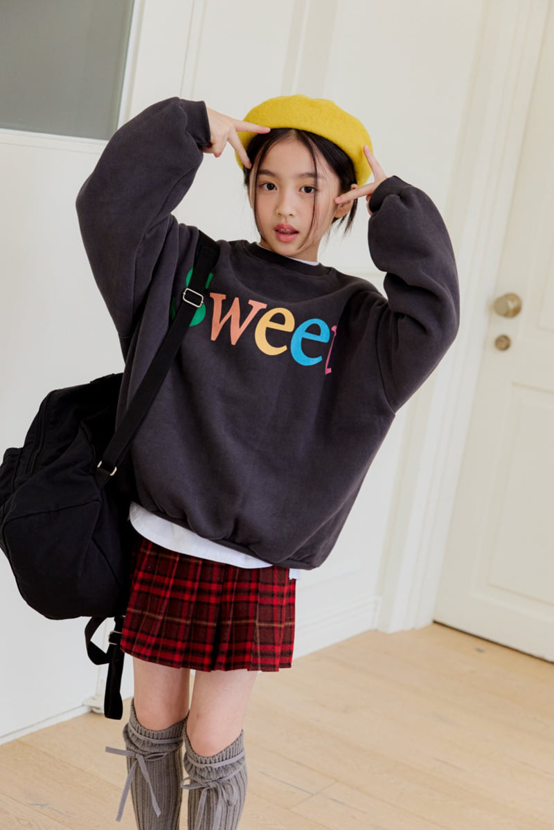 Dore Dore - Korean Children Fashion - #littlefashionista - Check Wool Pleated Skirt Pants