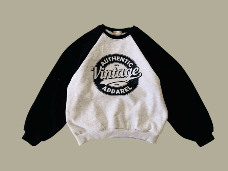 Dore Dore - Korean Children Fashion - #littlefashionista - Vintage Fleece Sweatshirt - 3