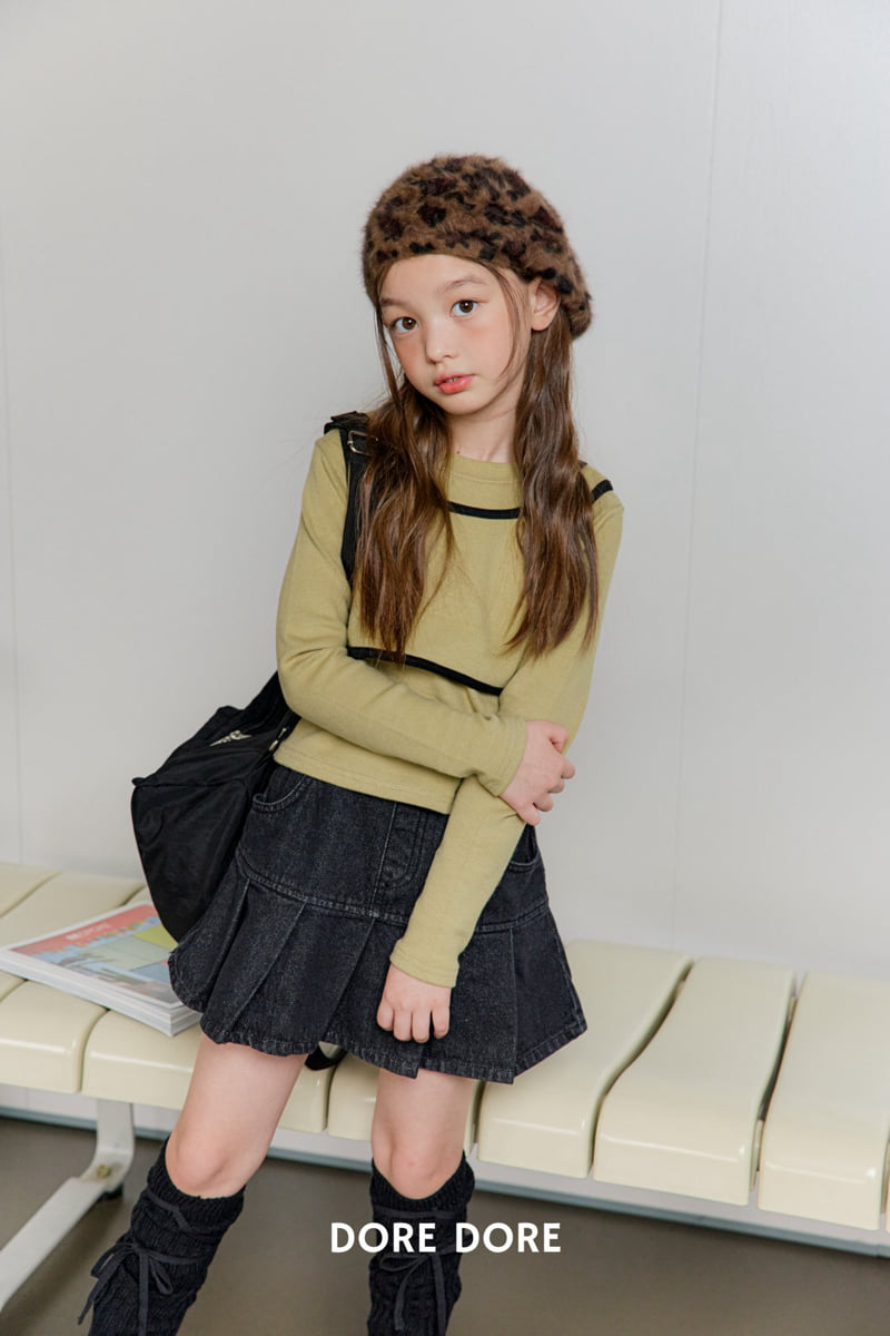 Dore Dore - Korean Children Fashion - #magicofchildhood - Binding Layered Tee - 10