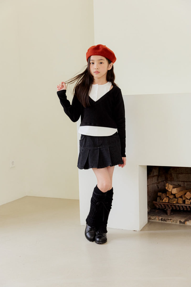 Dore Dore - Korean Children Fashion - #minifashionista - Tennis Mink Skirt Pants