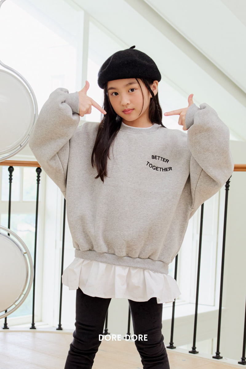 Dore Dore - Korean Children Fashion - #minifashionista - Mink Velour Leggings - 7