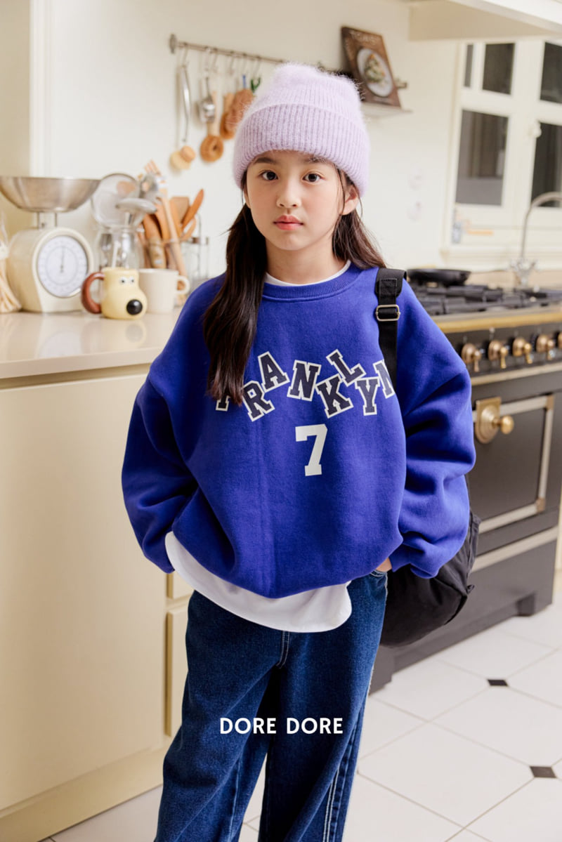 Dore Dore - Korean Children Fashion - #prettylittlegirls - Franklin Fleece Sweatshirt - 7