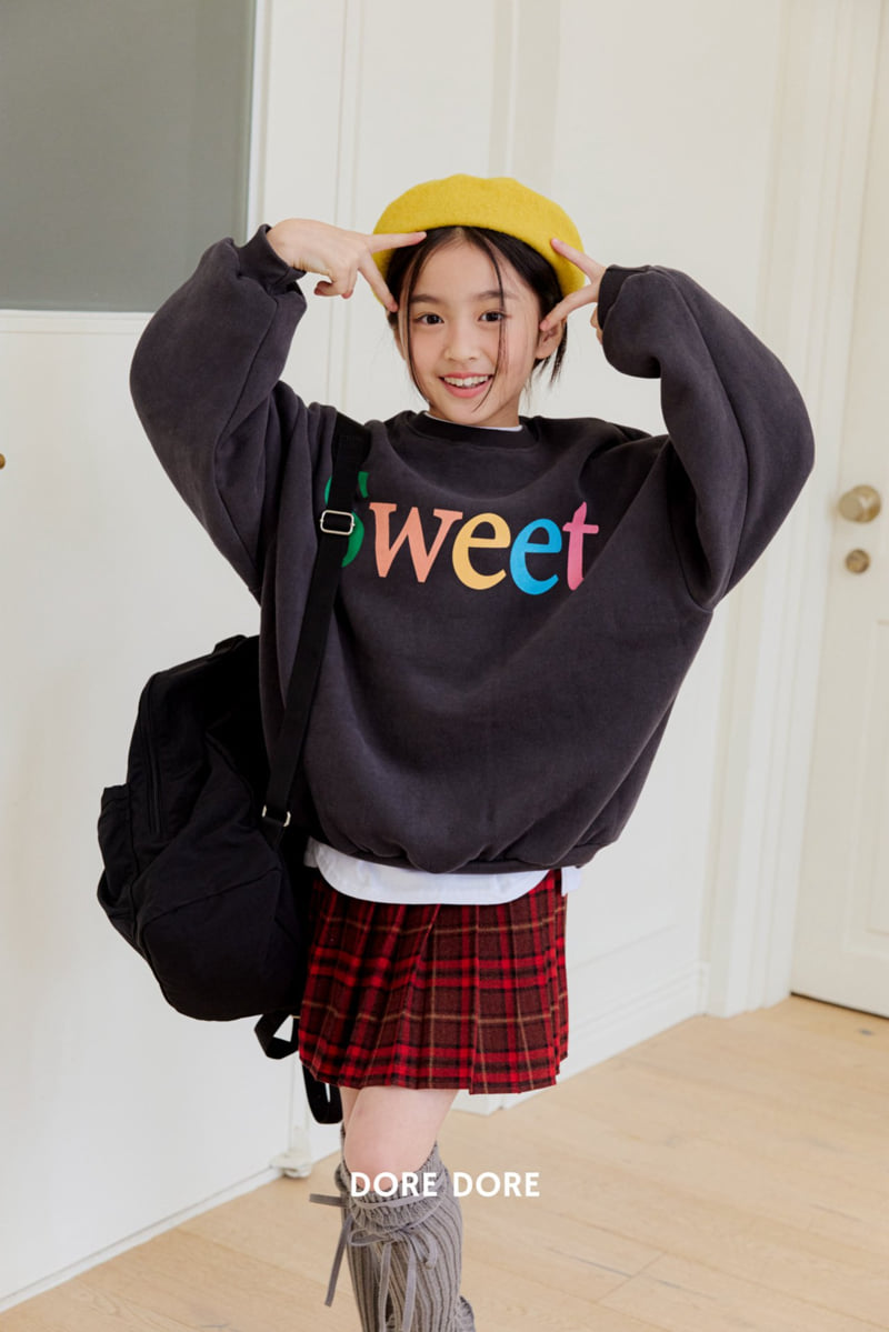 Dore Dore - Korean Children Fashion - #prettylittlegirls - Sweet Fleece Sweatshirt - 7