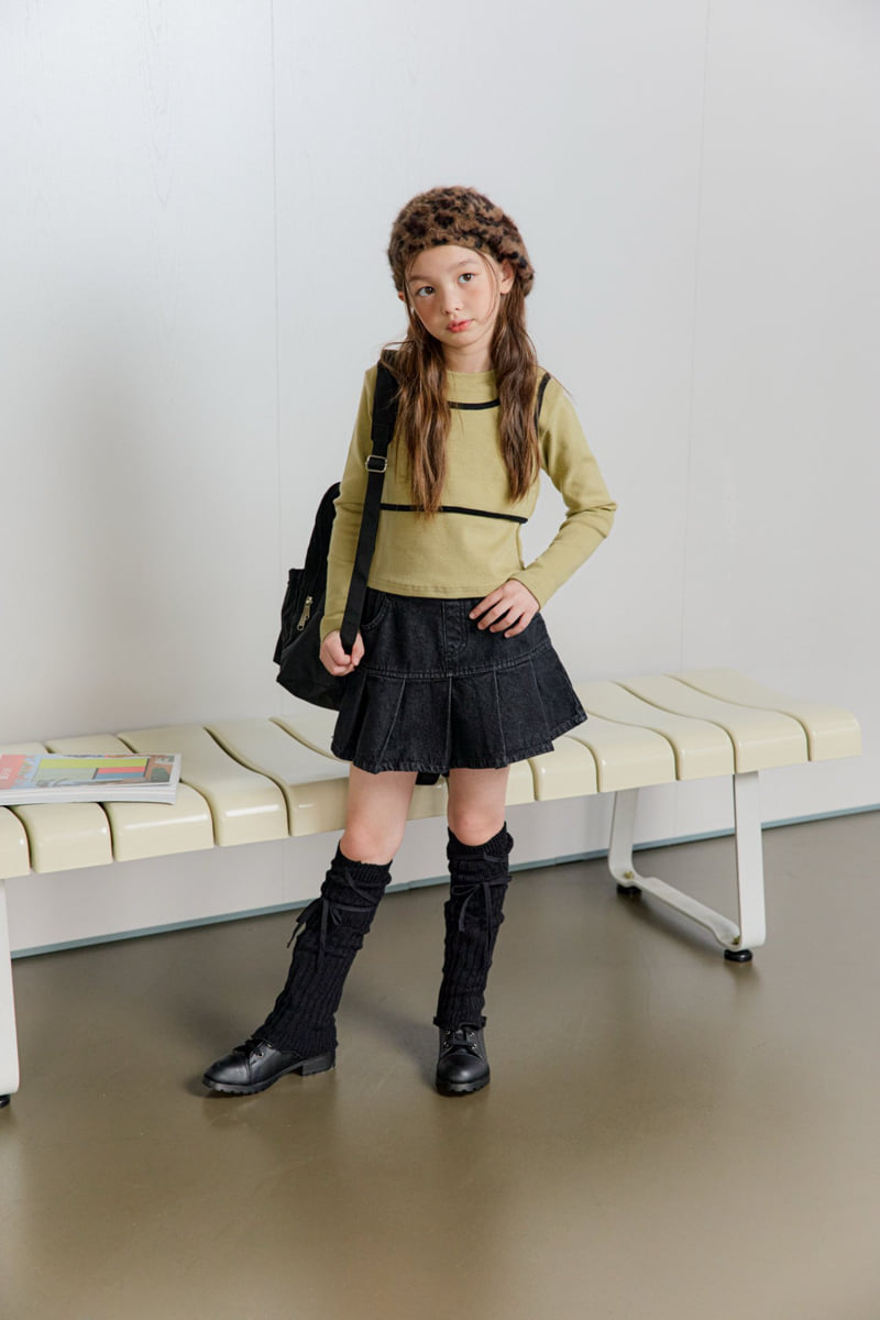 Dore Dore - Korean Children Fashion - #prettylittlegirls - Binding Layered Tee - 12