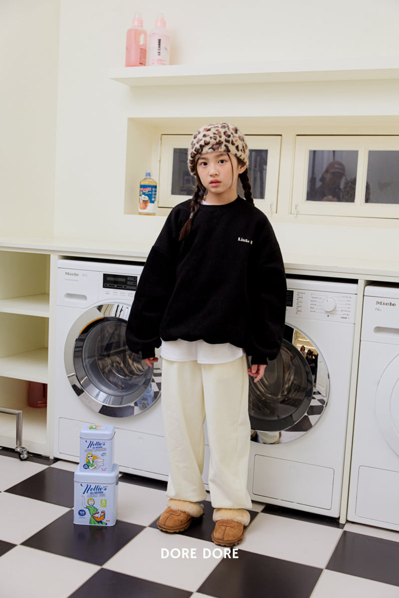 Dore Dore - Korean Children Fashion - #prettylittlegirls - Quilted Bear Fleece Sweatshirt - 9