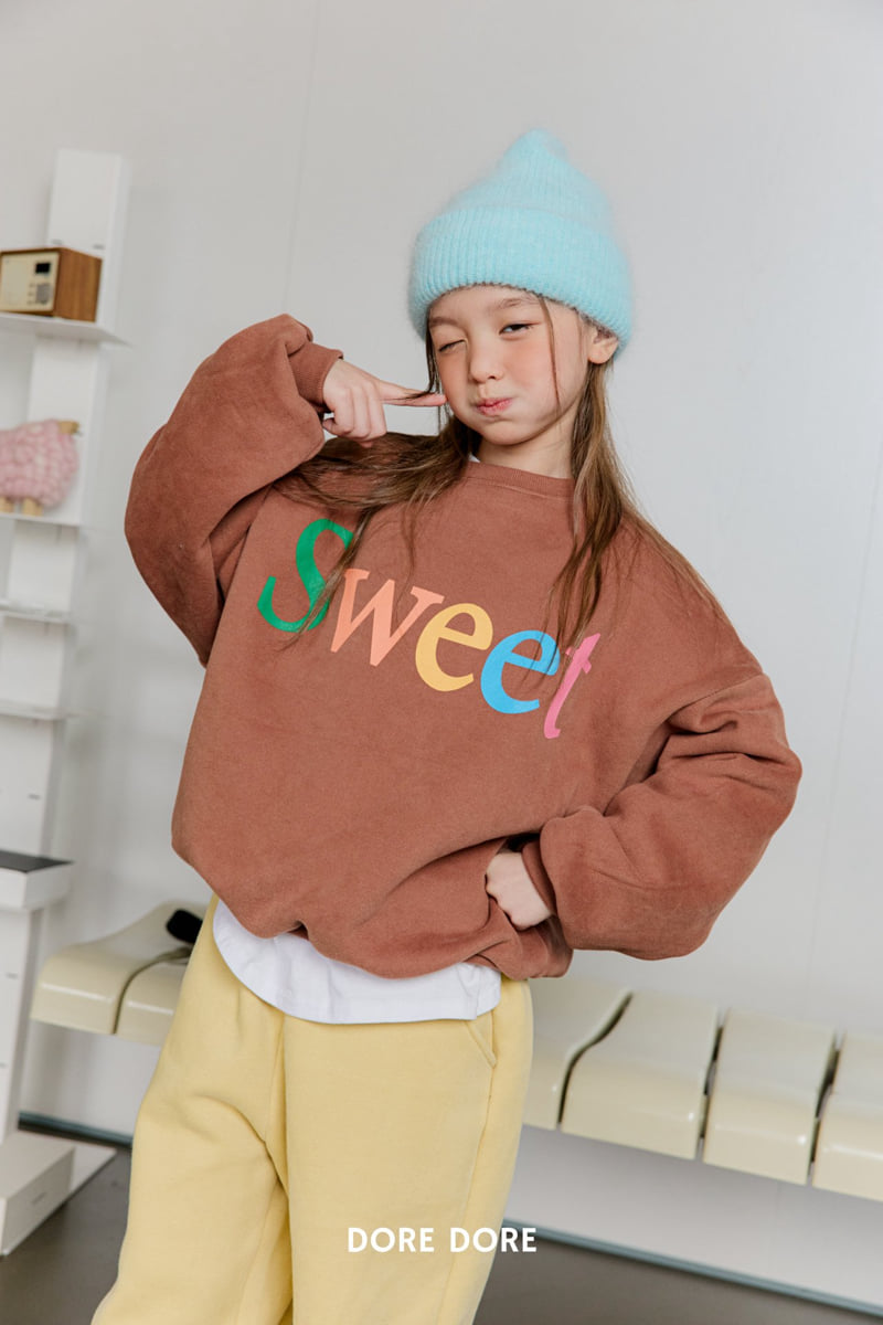 Dore Dore - Korean Children Fashion - #stylishchildhood - Sweet Fleece Sweatshirt - 10
