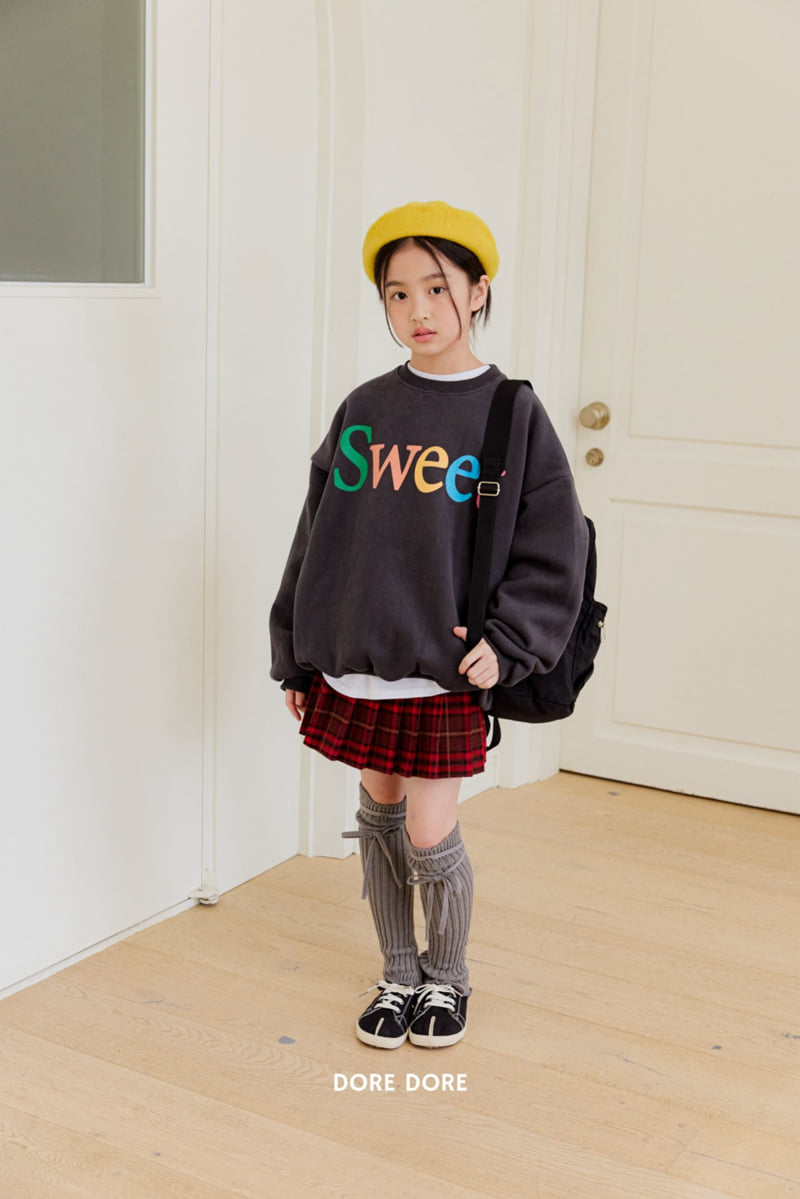 Dore Dore - Korean Children Fashion - #todddlerfashion - Sweet Fleece Sweatshirt - 8