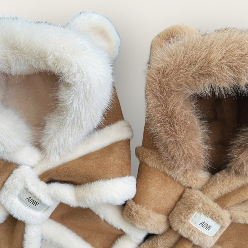 Dudie - Korean Children Fashion - #Kfashion4kids - Moose Bear Balaclava - 10