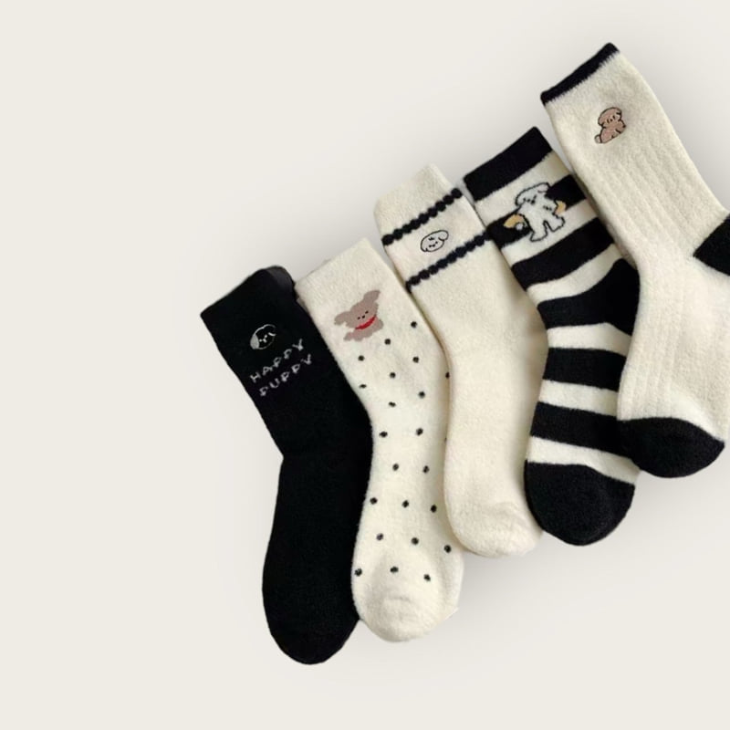 Dudie - Korean Children Fashion - #Kfashion4kids - Cubishon Set (set of 5) - 7