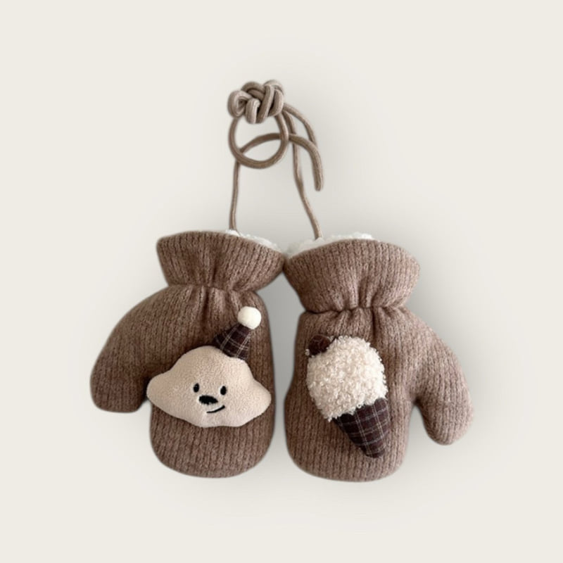 Dudie - Korean Children Fashion - #Kfashion4kids - Cloud Mittens - 6