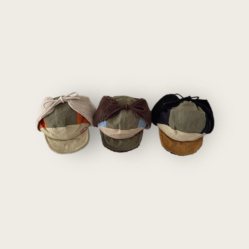 Dudie - Korean Children Fashion - #Kfashion4kids - PP Multi Ear Flap Cap - 2