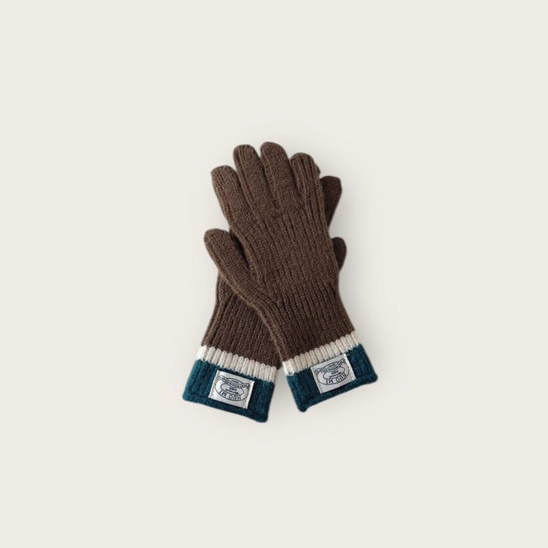 Dudie - Korean Children Fashion - #childofig - Two Line Gloves - 5