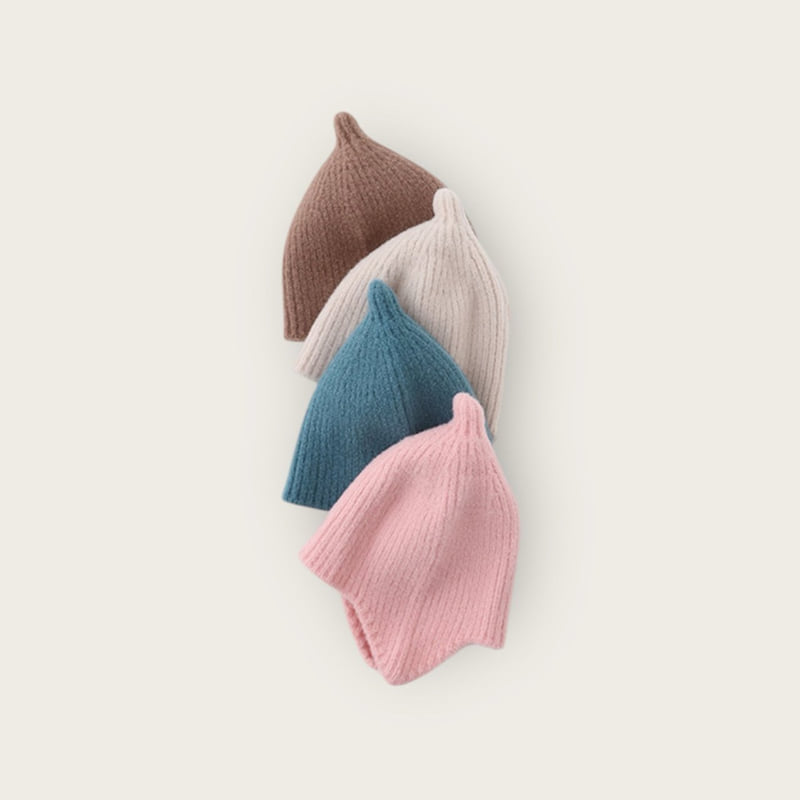 Dudie - Korean Children Fashion - #stylishchildhood - Horn Flap Beanie - 4