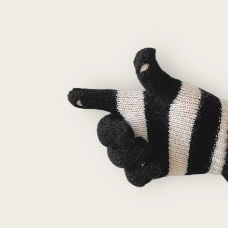 Dudie - Korean Children Fashion - #childofig - Striped Gloves - 10
