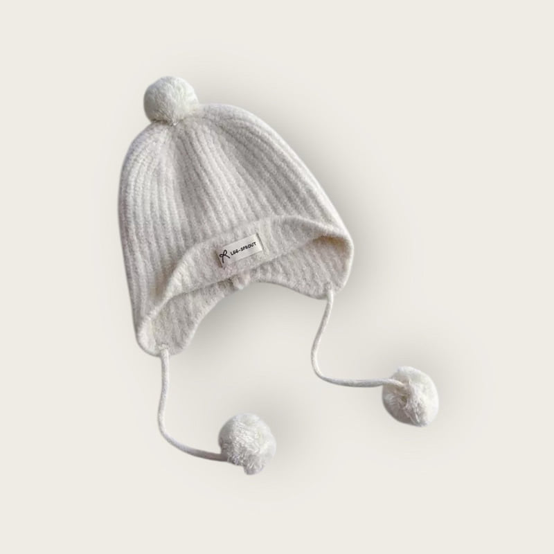 Dudie - Korean Children Fashion - #childofig - LGG Pompom Beanie - 9