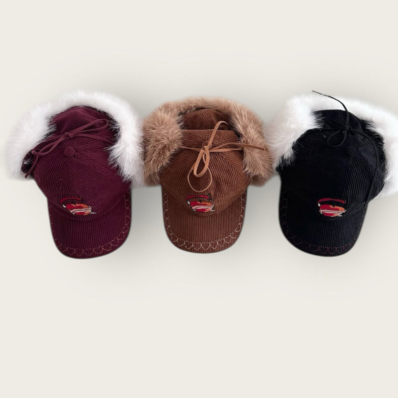 Dudie - Korean Children Fashion - #childofig - Apple Ear Flap Cap - 2