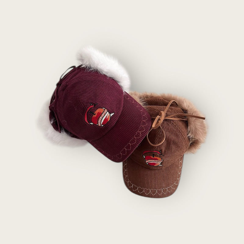 Dudie - Korean Children Fashion - #childofig - Apple Ear Flap Cap - 3