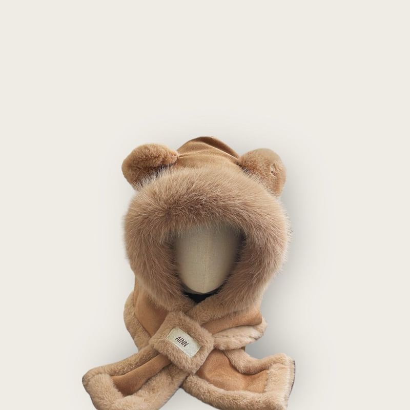 Dudie - Korean Children Fashion - #childofig - Moose Bear Balaclava - 2