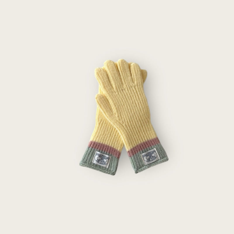 Dudie - Korean Children Fashion - #childrensboutique - Two Line Gloves - 6