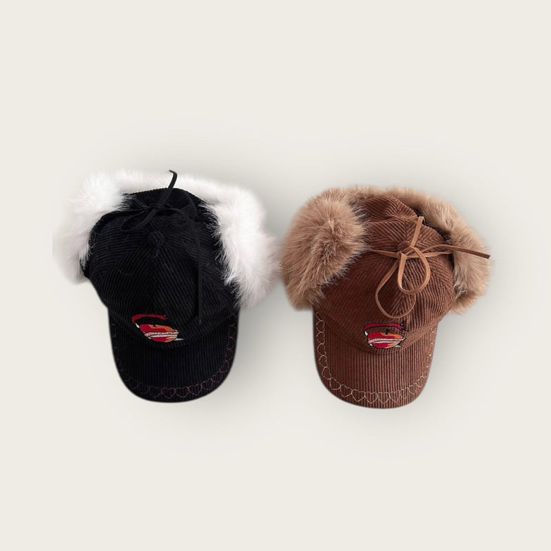 Dudie - Korean Children Fashion - #childofig - Apple Ear Flap Cap - 4