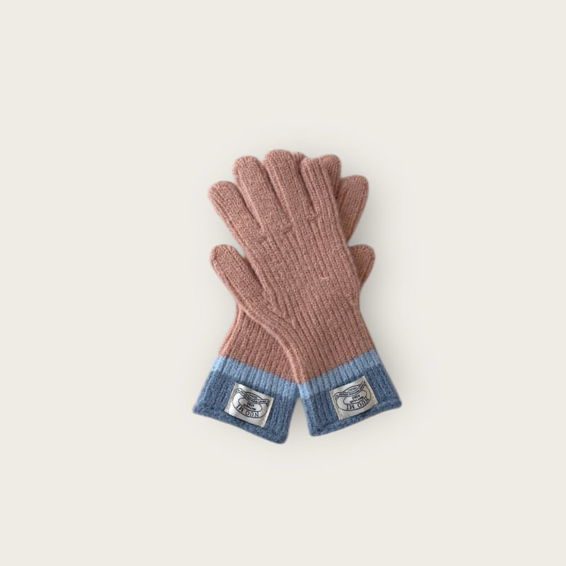 Dudie - Korean Children Fashion - #fashionkids - Two Line Gloves - 9