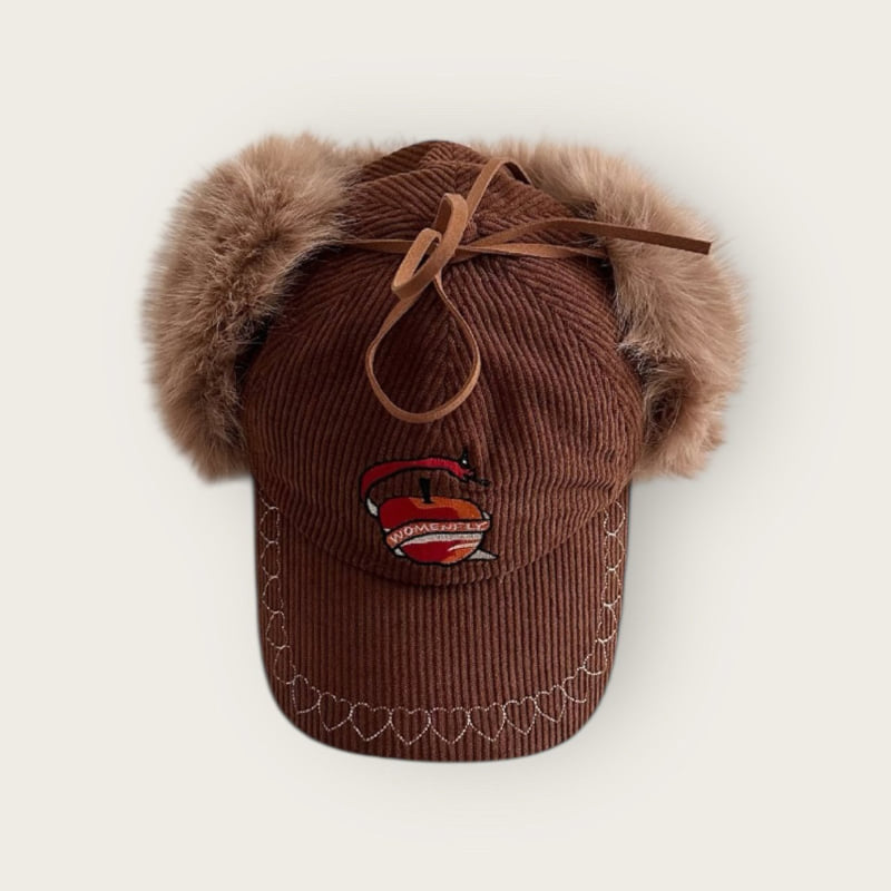 Dudie - Korean Children Fashion - #fashionkids - Apple Ear Flap Cap - 7