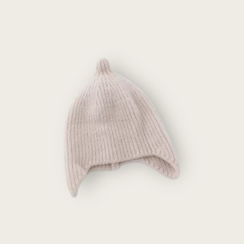 Dudie - Korean Children Fashion - #kidsshorts - Horn Flap Beanie - 9