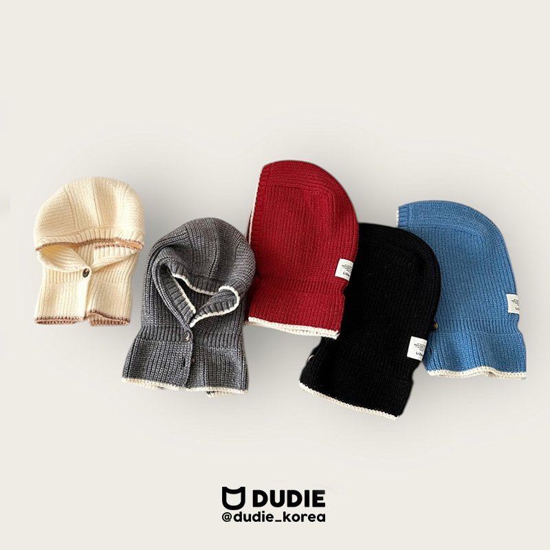 Dudie - Korean Children Fashion - #kidsshorts - Mofle Balaclava