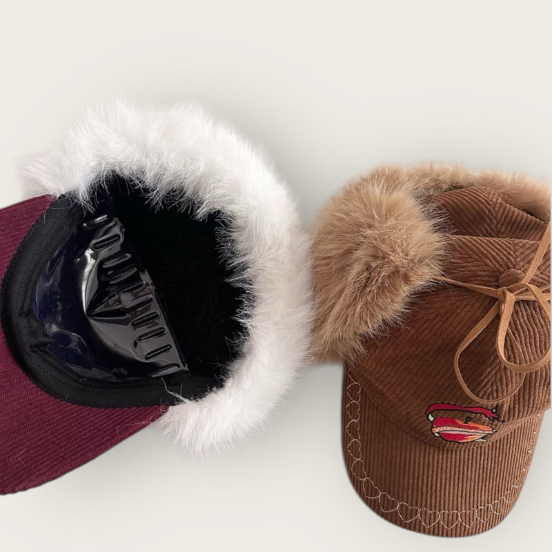 Dudie - Korean Children Fashion - #kidsshorts - Apple Ear Flap Cap - 8