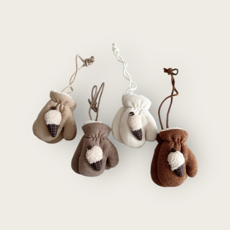 Dudie - Korean Children Fashion - #kidsshorts - Cloud Mittens - 3