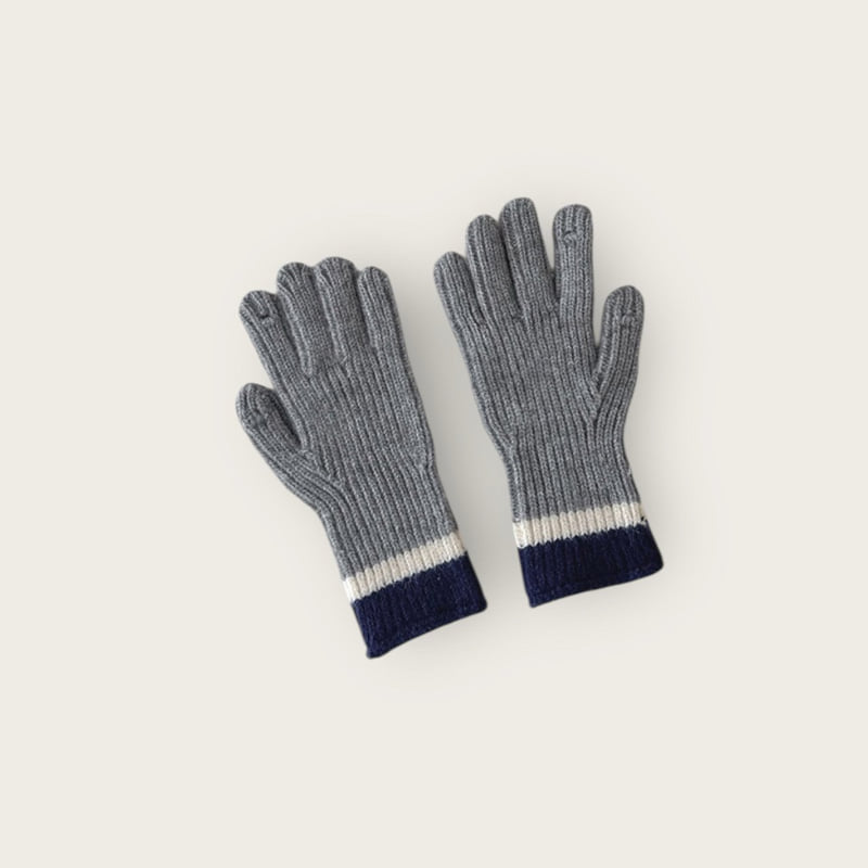 Dudie - Korean Children Fashion - #kidsstore - Two Line Gloves - 11
