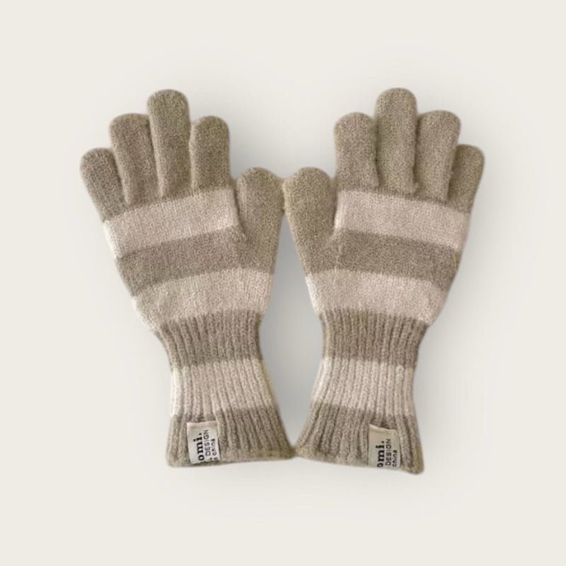 Dudie - Korean Children Fashion - #kidsstore - Striped Gloves - 2