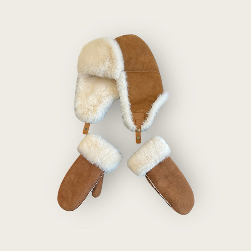 Dudie - Korean Children Fashion - #kidsstore - Moose Fur Cap - 7