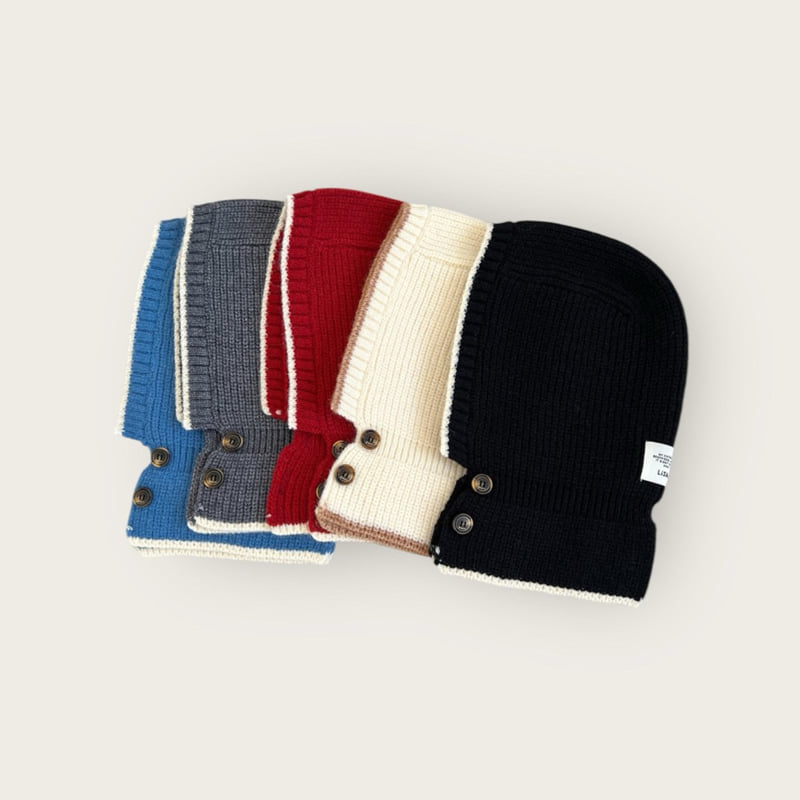 Dudie - Korean Children Fashion - #kidsstore - Mofle Balaclava - 2