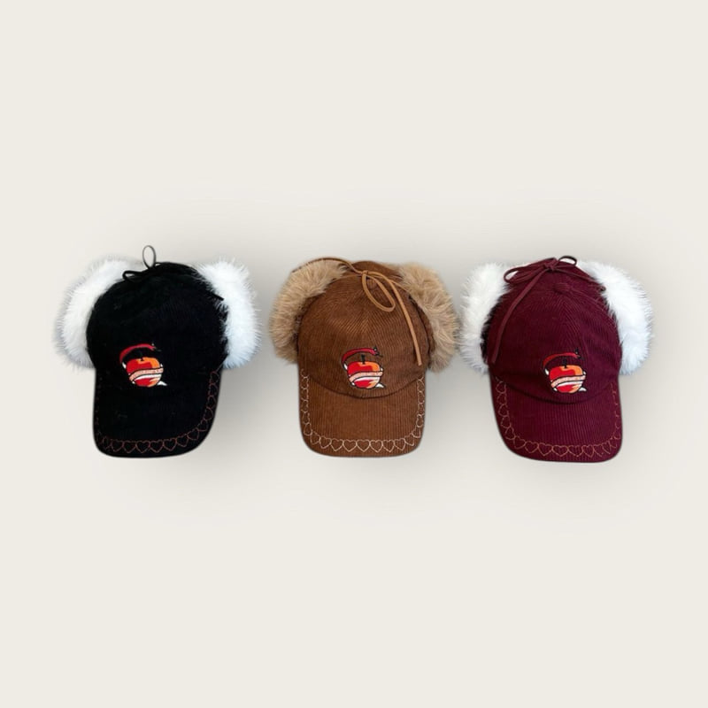 Dudie - Korean Children Fashion - #kidsstore - Apple Ear Flap Cap - 9
